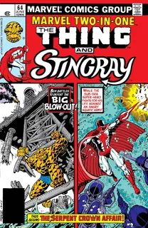 Cover of Marvel Two-in-One #64