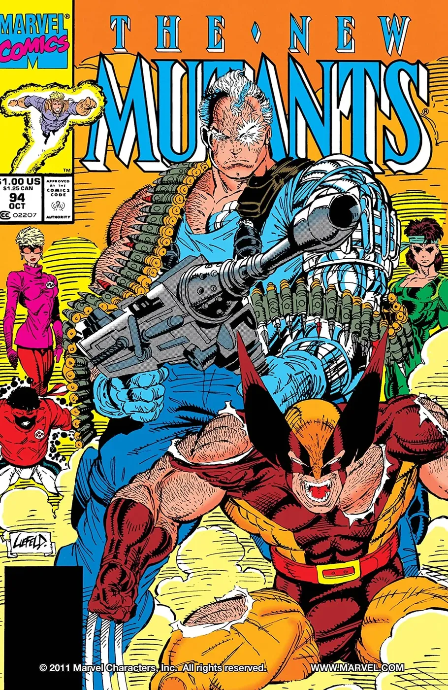 Cover of The New Mutants #94