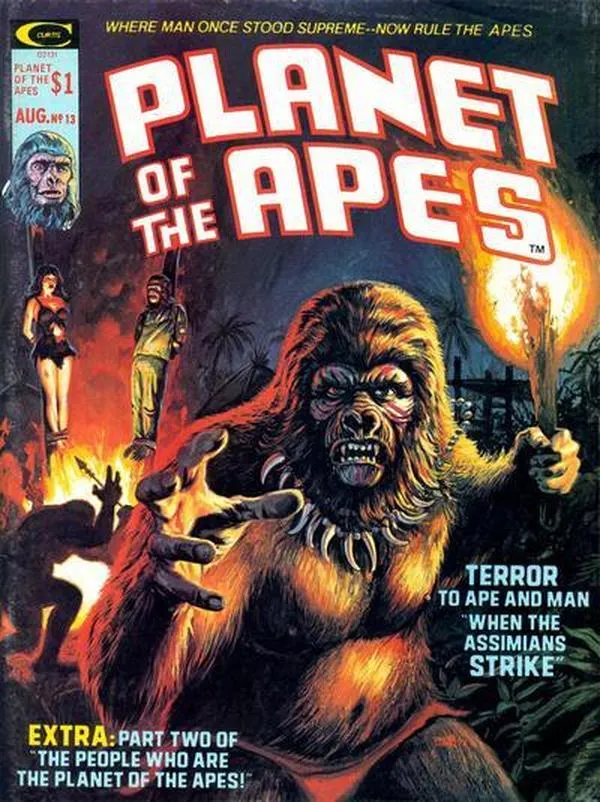 Cover of Planet of the Apes #13