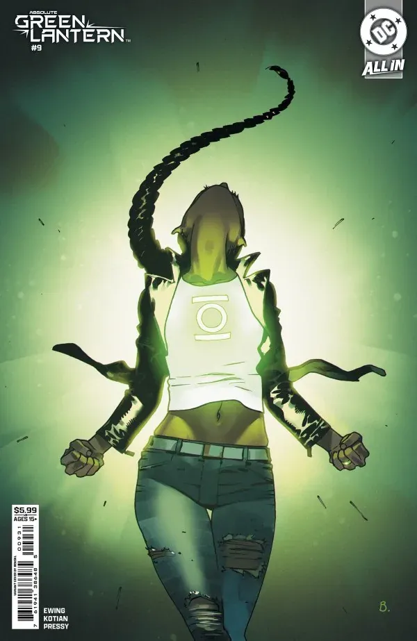 Cover of Absolute Green Lantern #9