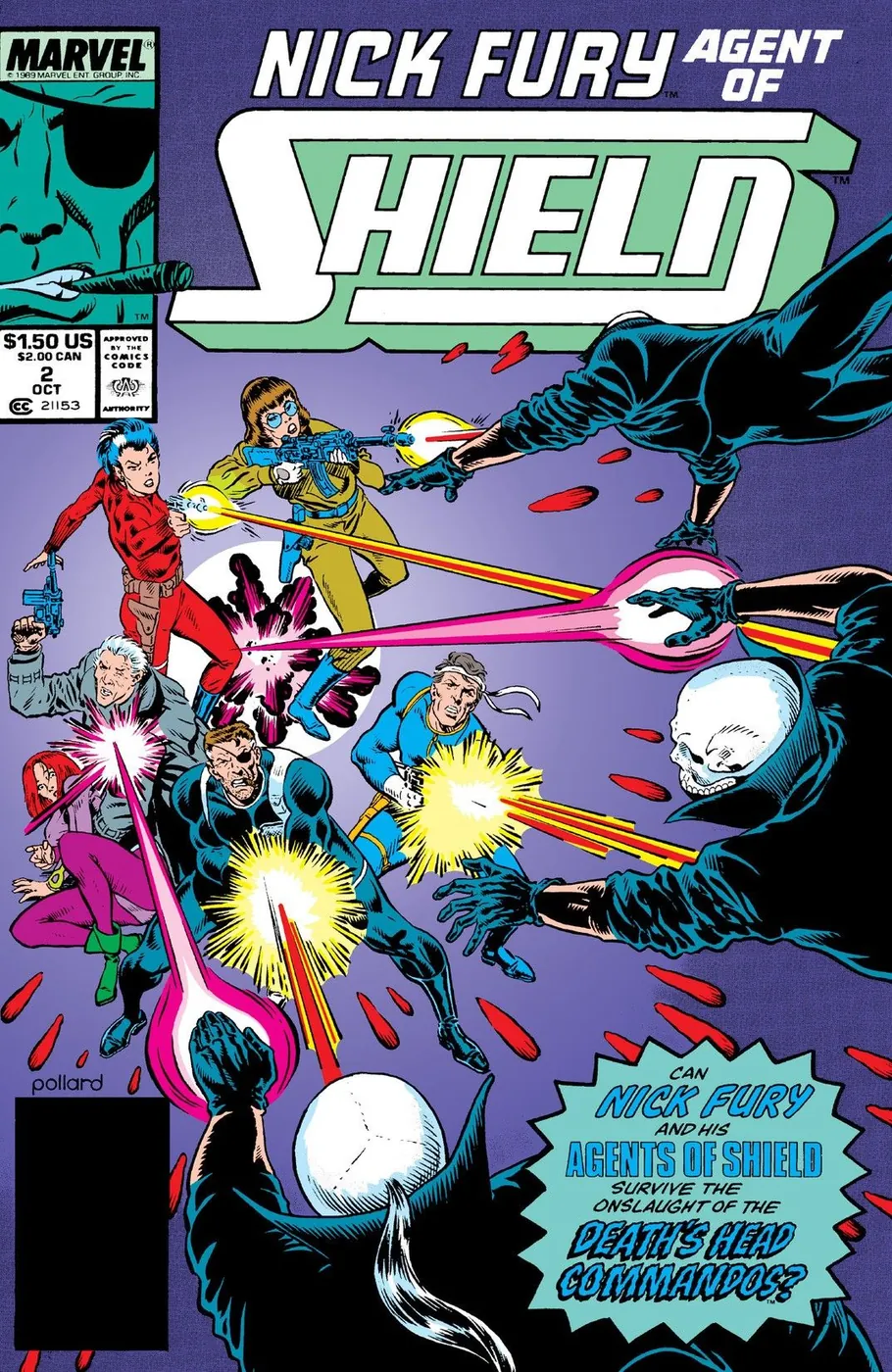 Cover of Nick Fury, Agent of S.H.I.E.L.D. #2
