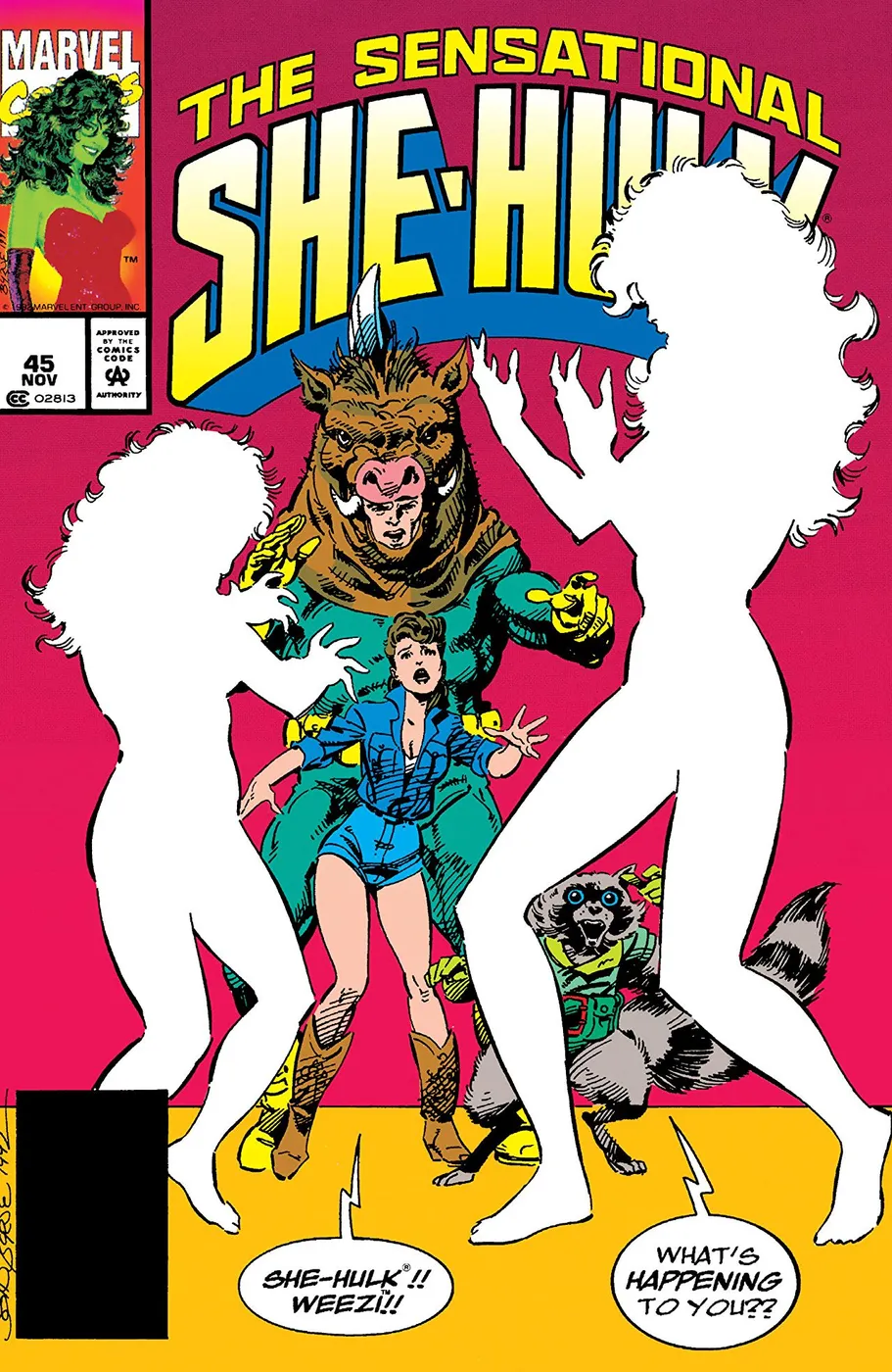 Cover of The Sensational She-Hulk #45