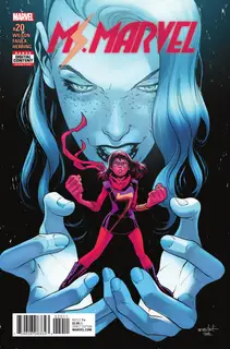 Cover of Ms. Marvel #20