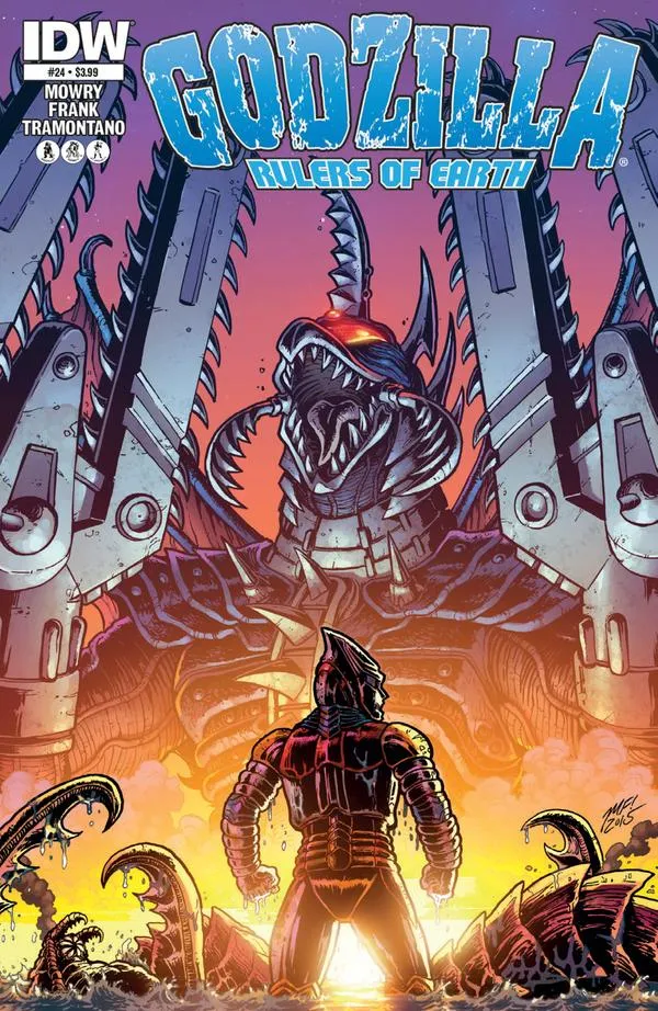 Cover of Godzilla: Rulers of Earth #24