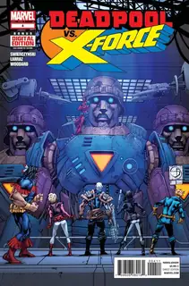 Cover of Deadpool vs. X-Force #4