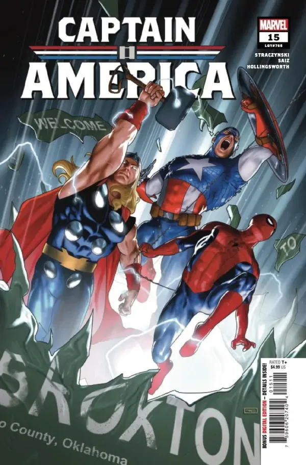 Cover of Captain America #15 (765)