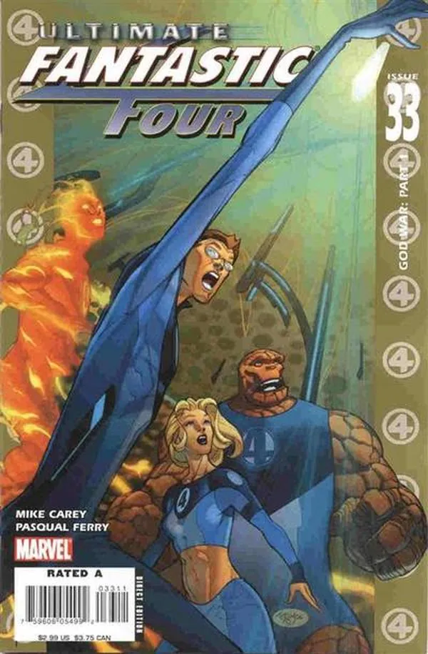 Cover of Ultimate Fantastic Four #33