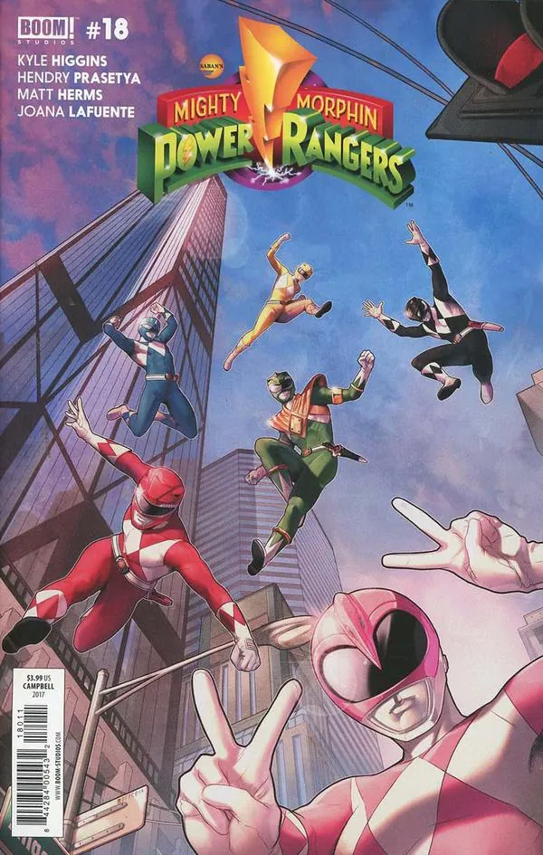 Cover of Mighty Morphin Power Rangers #18