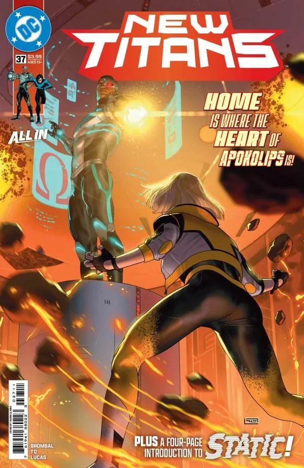 Cover of New Titans #37