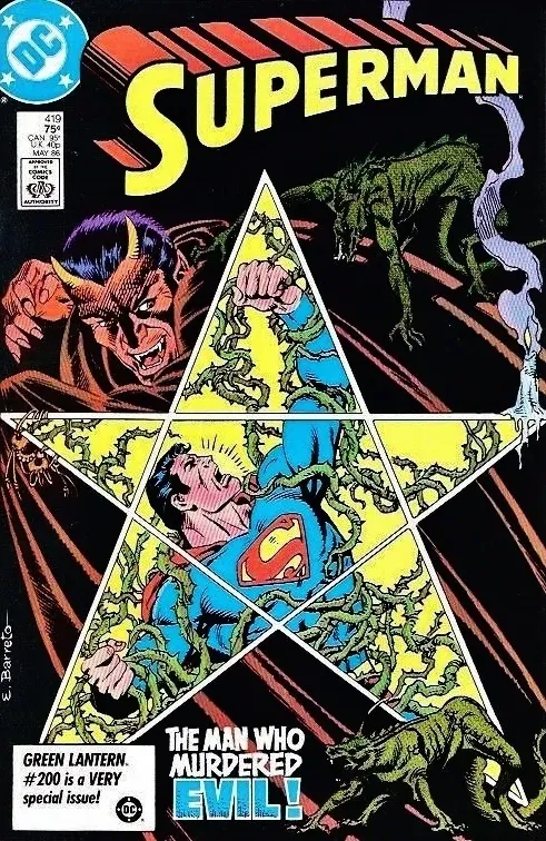 Cover of Superman #419