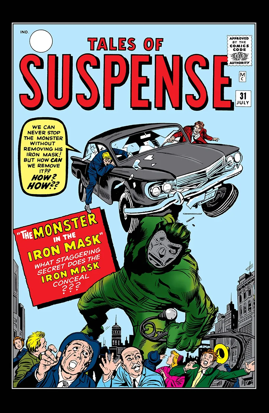 Cover of Tales of Suspense #31