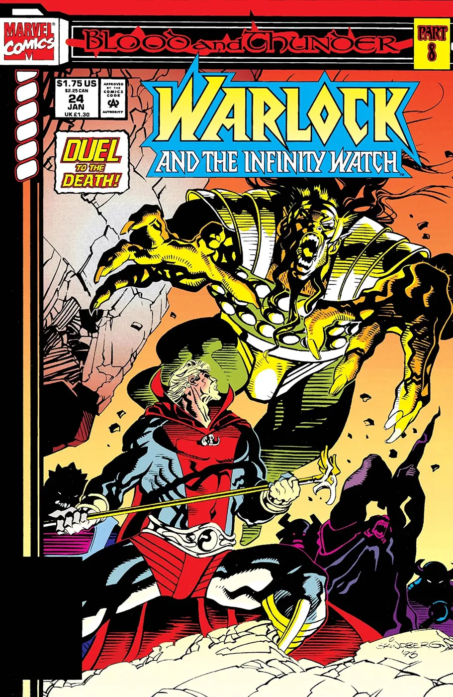 Cover of Warlock and the Infinity Watch #24