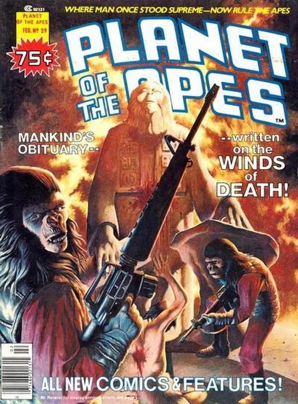 Cover of Planet of the Apes #29