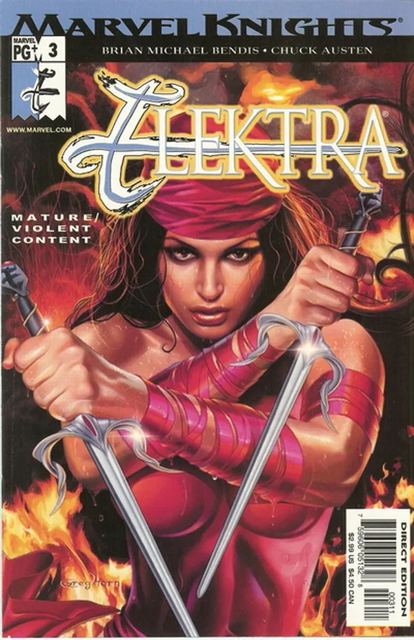 Cover of Elektra #3