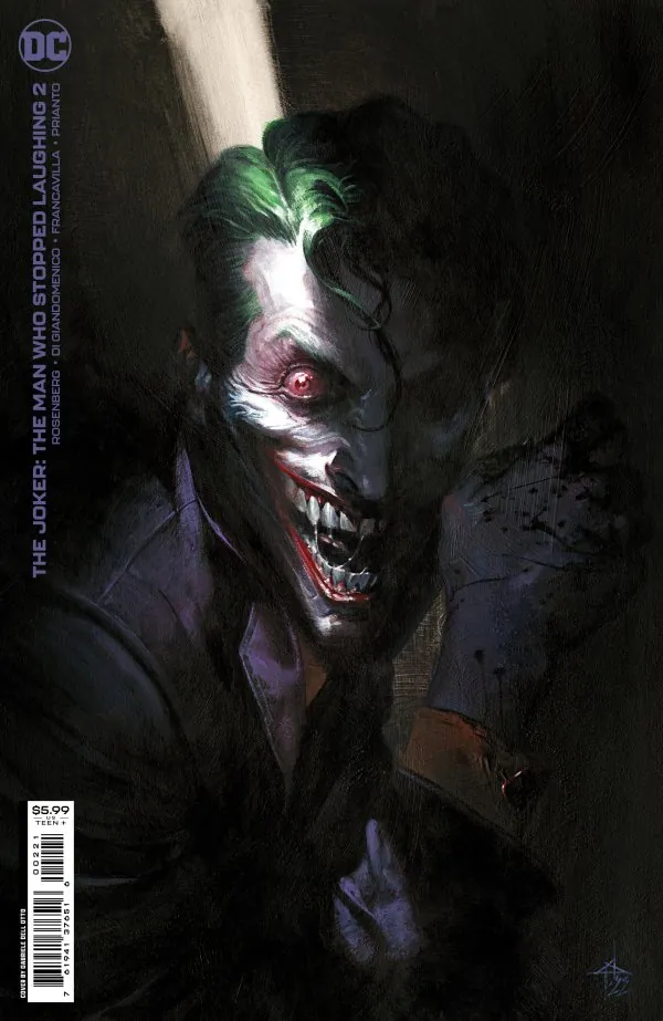 Cover of The Joker: The Man Who Stopped Laughing #2