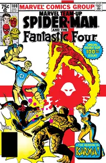 Cover of Marvel Team-Up #100