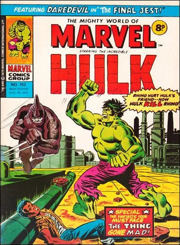 Cover of The Mighty World of Marvel #152