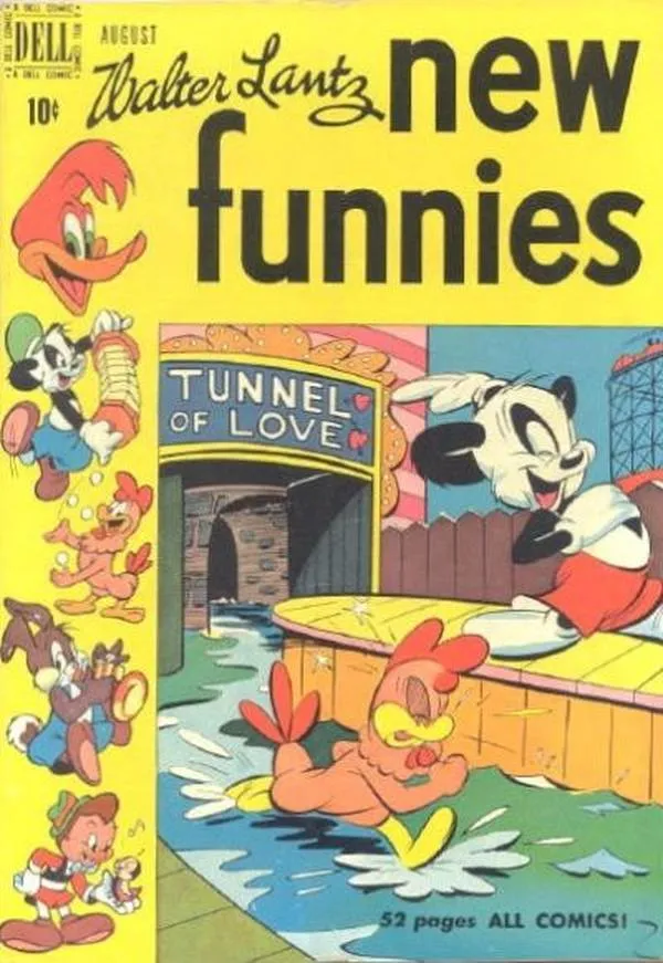 Cover of Walter Lantz New Funnies #162