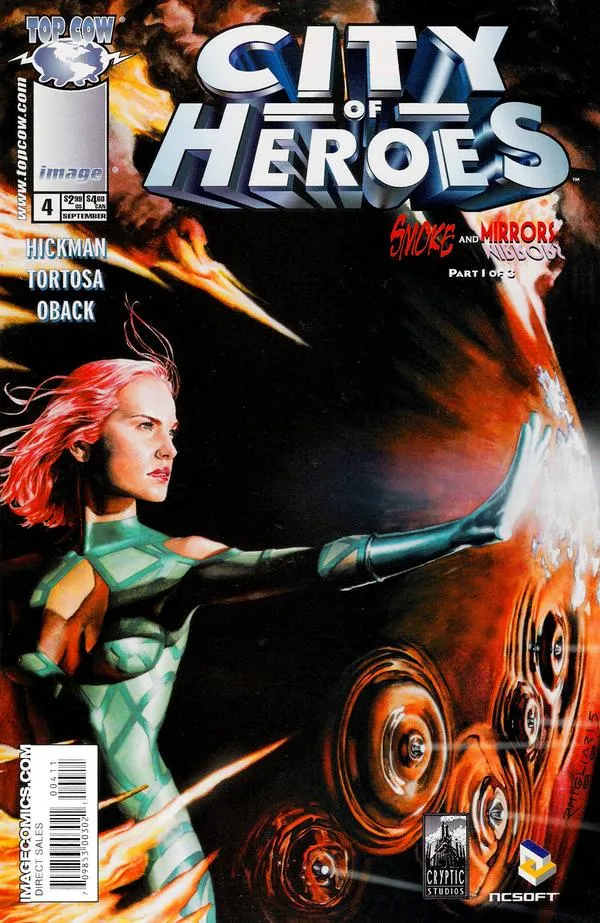 Cover of City of Heroes #4
