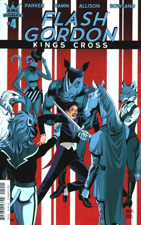 Cover of Flash Gordon: Kings Cross #4