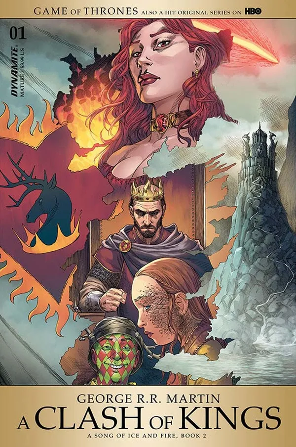 Cover of George R.R. Martin's A Clash of Kings #1
