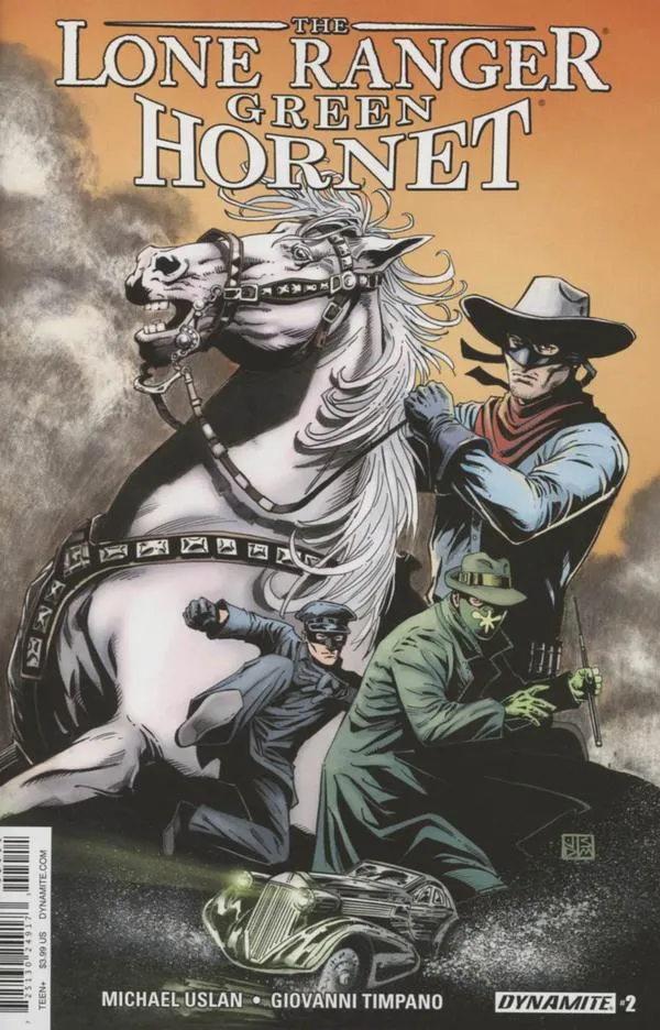Cover of Lone Ranger Green Hornet #2