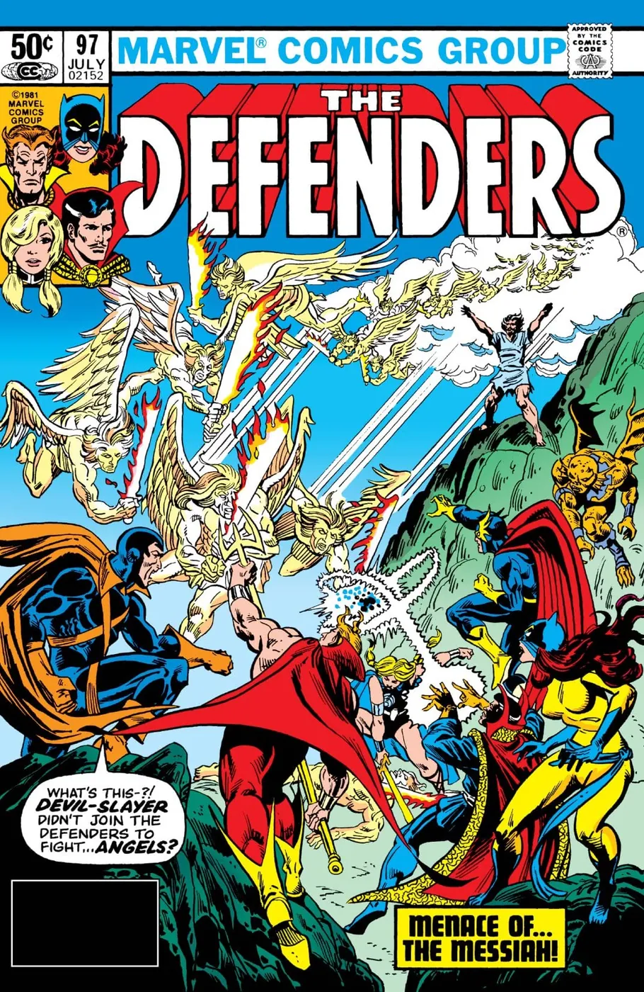 Cover of The Defenders #97