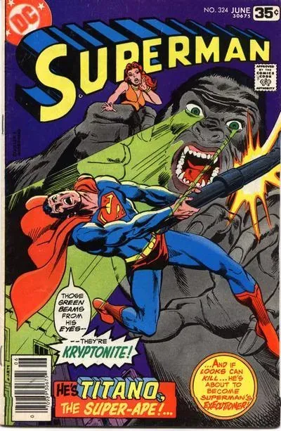 Cover of Superman #324