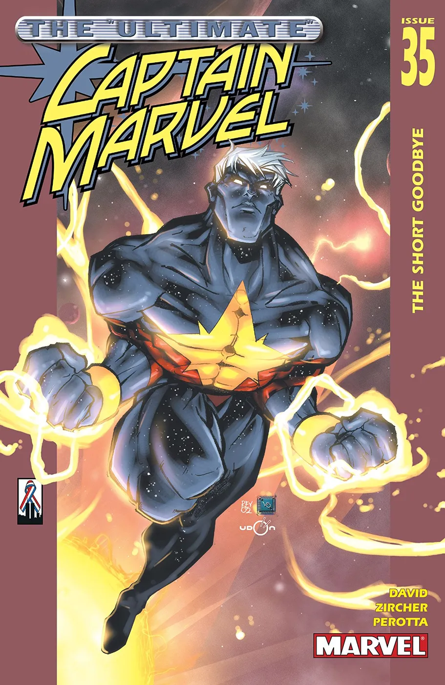 Cover of Captain Marvel #35