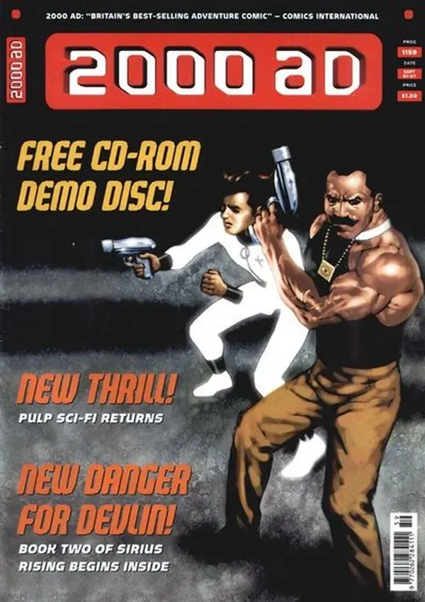 Cover of 2000 AD #1159