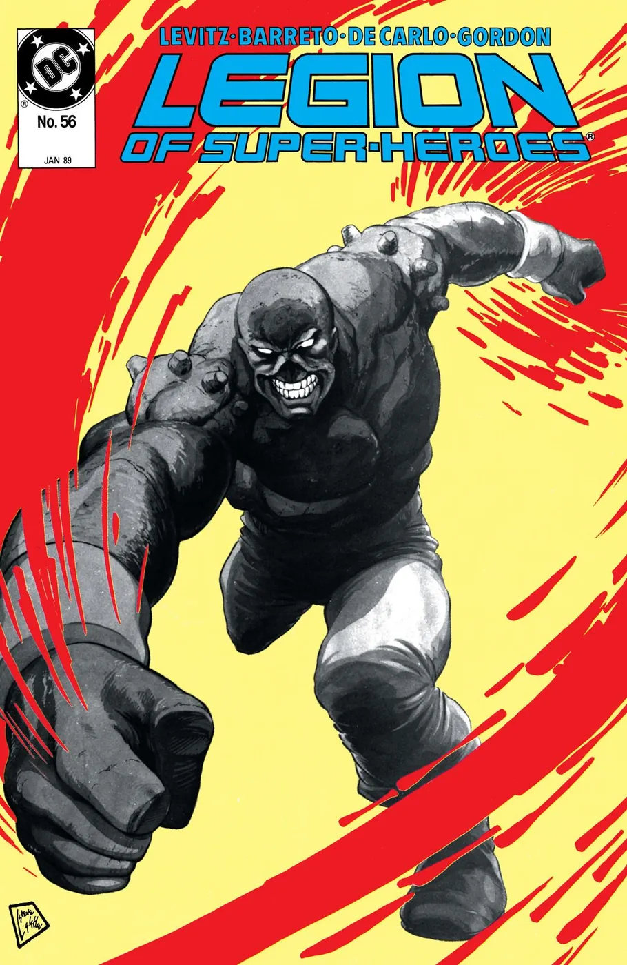 Cover of Legion of Super-Heroes #56