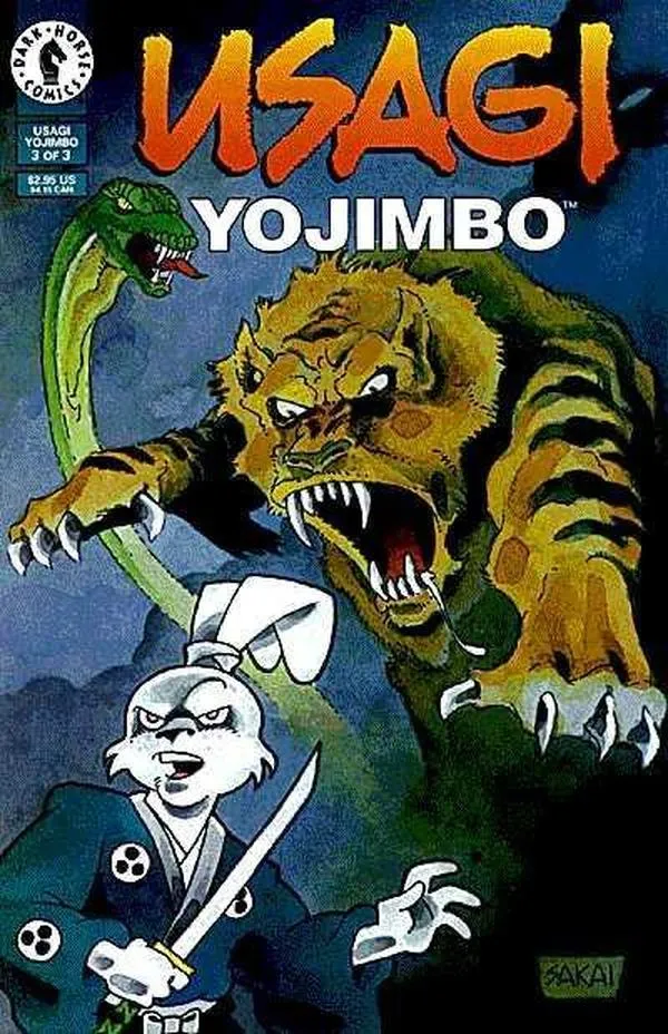 Cover of Usagi Yojimbo #3