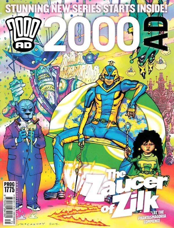 Cover of 2000 AD #1775
