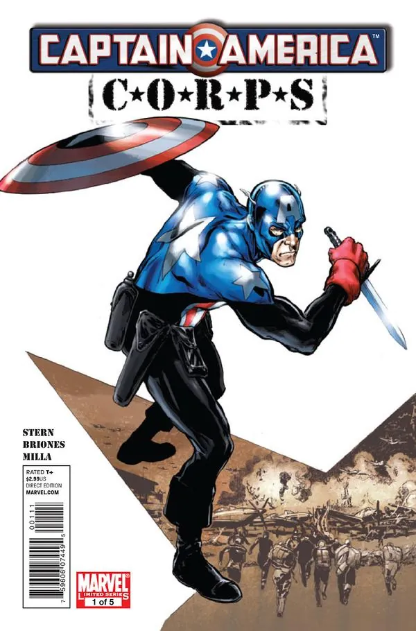 Cover of Captain America Corps #1