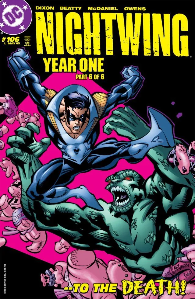 Cover of Nightwing #106