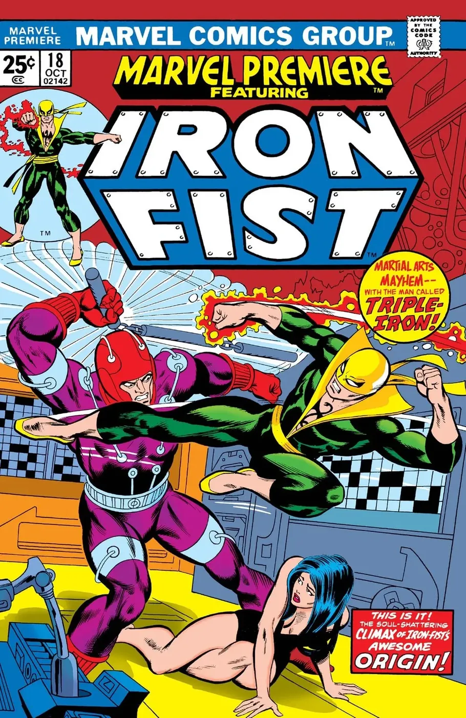 Cover of Marvel Premiere #18