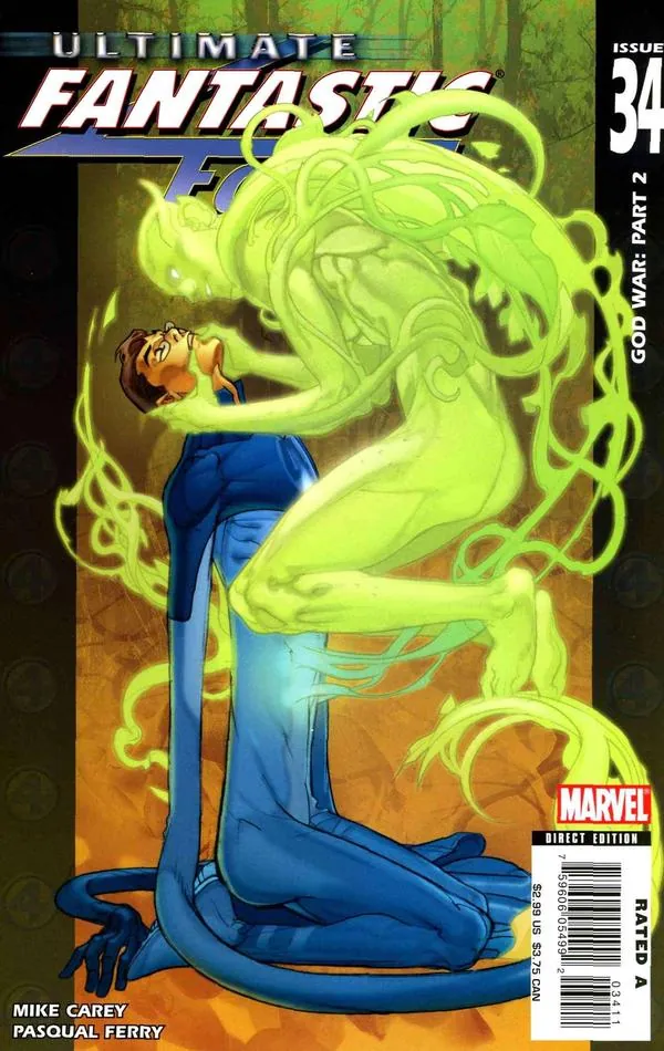 Cover of Ultimate Fantastic Four #34