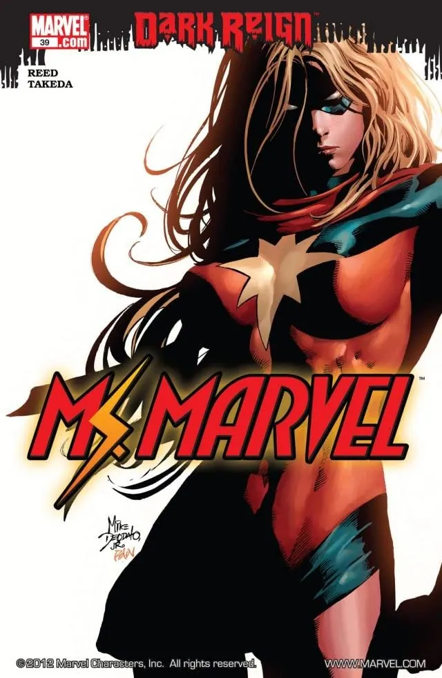 Cover of Ms. Marvel #39