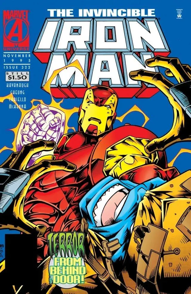Cover of Iron Man #322