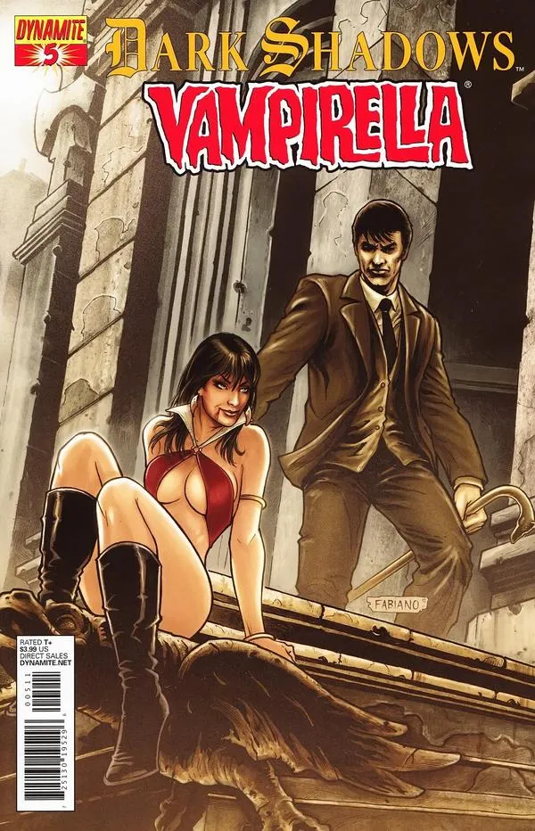 Cover of Dark Shadows / Vampirella #5