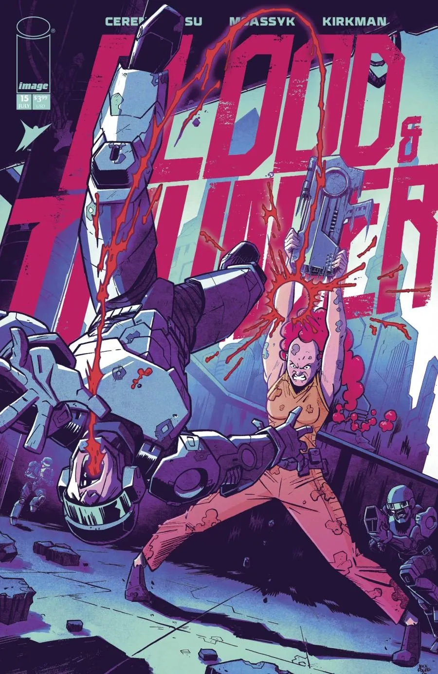 Cover of Blood & Thunder #15