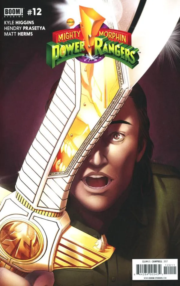 Cover of Mighty Morphin Power Rangers #12