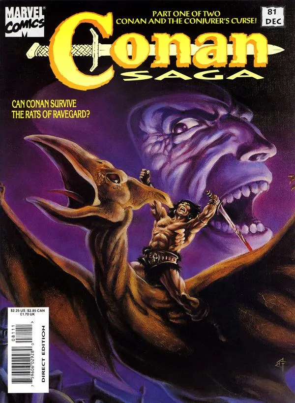 Cover of Conan Saga #81