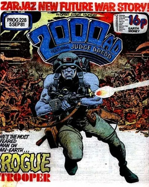 Cover of 2000 AD #228