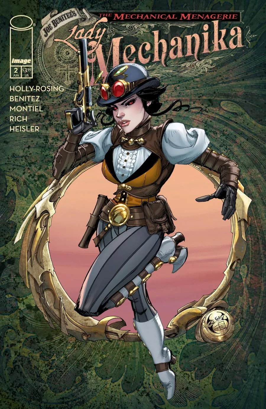 Cover of Lady Mechanika: The Mechanical Menagerie #2
