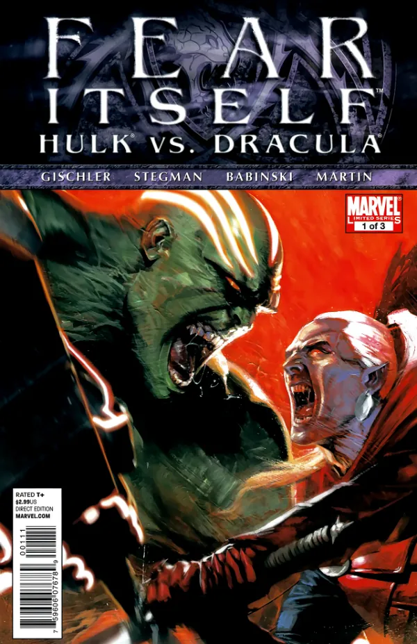 Cover of Fear Itself: Hulk vs. Dracula #1