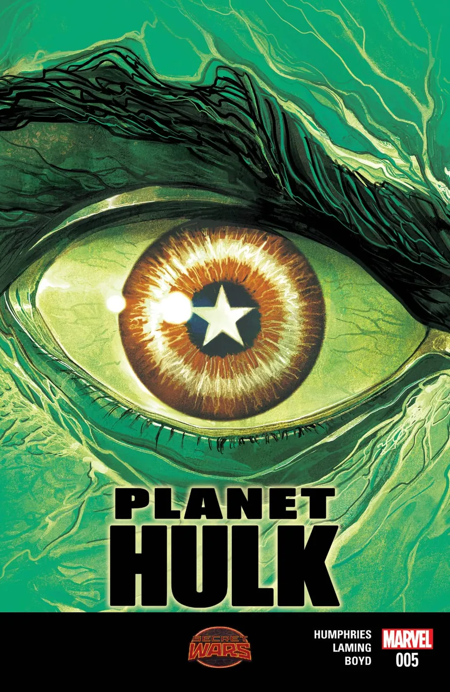 Cover of Planet Hulk #5