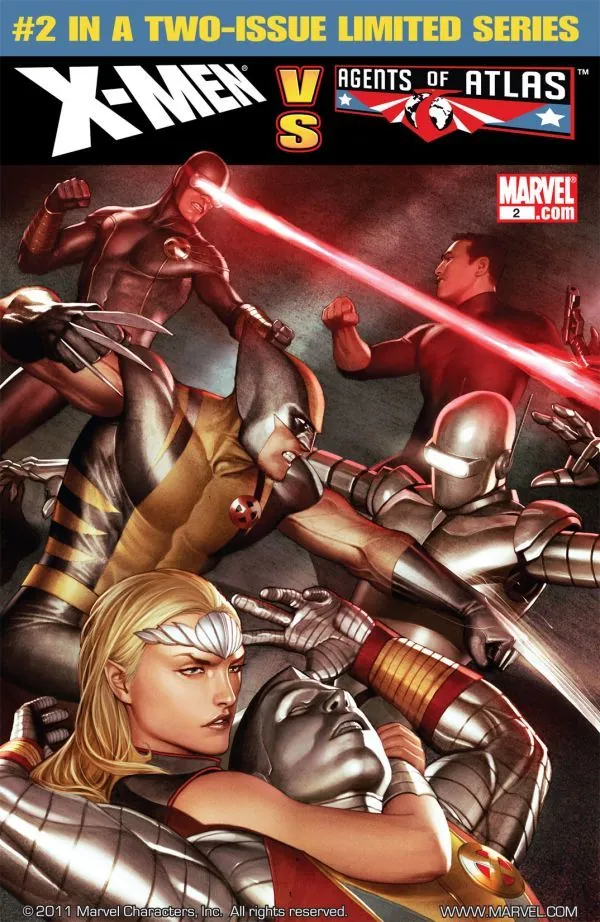 Cover of X-Men vs. Agents of Atlas #2