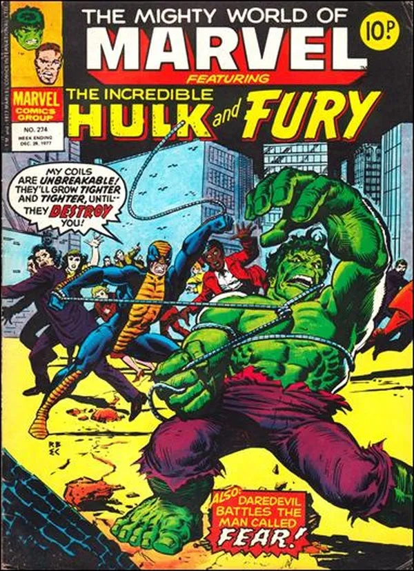 Cover of The Mighty World of Marvel #274