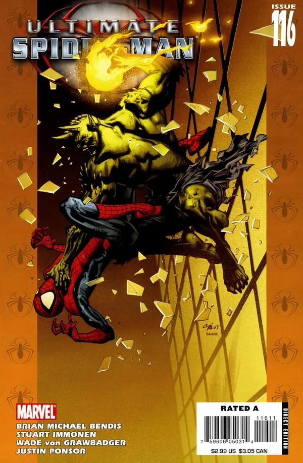 Cover of Ultimate Spider-Man #116